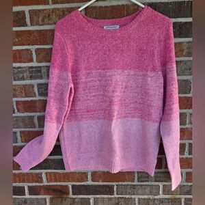 cupcakes and cashmere Pink Gradient Women's Sweater Size M